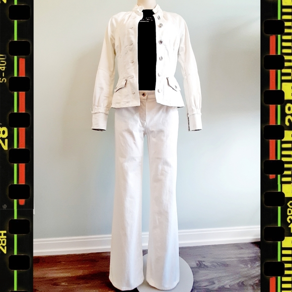 Louis Vuitton authentic denim white jeans - Picture 3 of 15